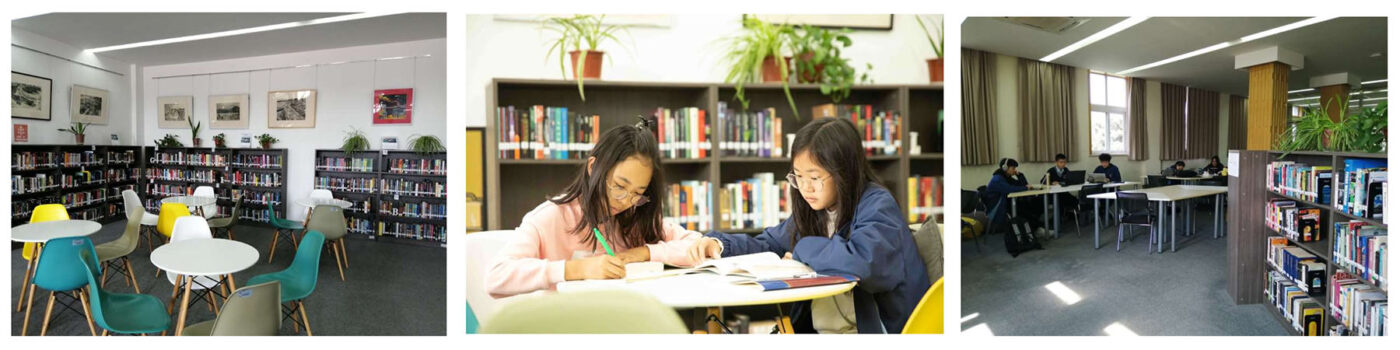 Children in the library